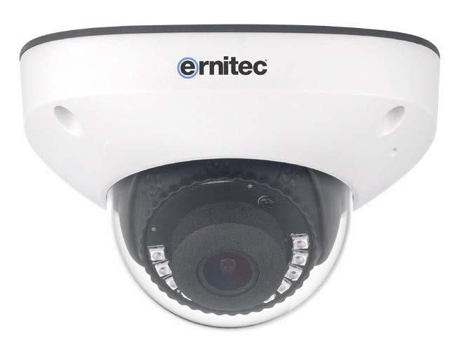 Ernitec Pluto Vandal Dome Camera 5MP Fix Lens, 2.8mm