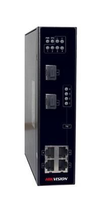 Hikvision DS-3T0306P, 8.8Gbps, 3.6Mpps, 4x RJ-45, 2x SFP, 44-57V DC, PoE, 155x130x42 mm