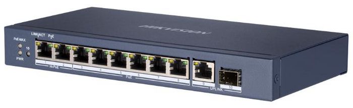 Hikvision 8 Port Gigabit Unmanaged POE Switch