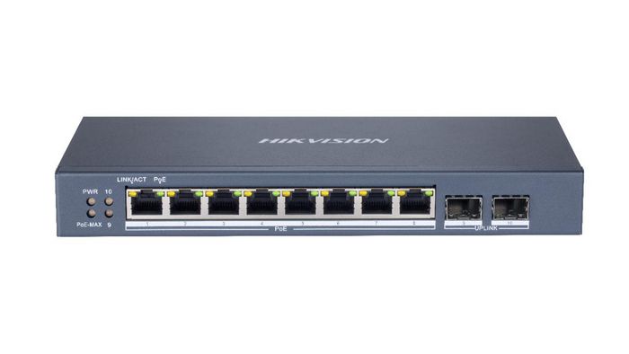 Hikvision 8 Port Gigabit Smart POE Switch