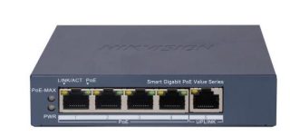 Hikvision 4 Port Gigabit Smart POE Switch