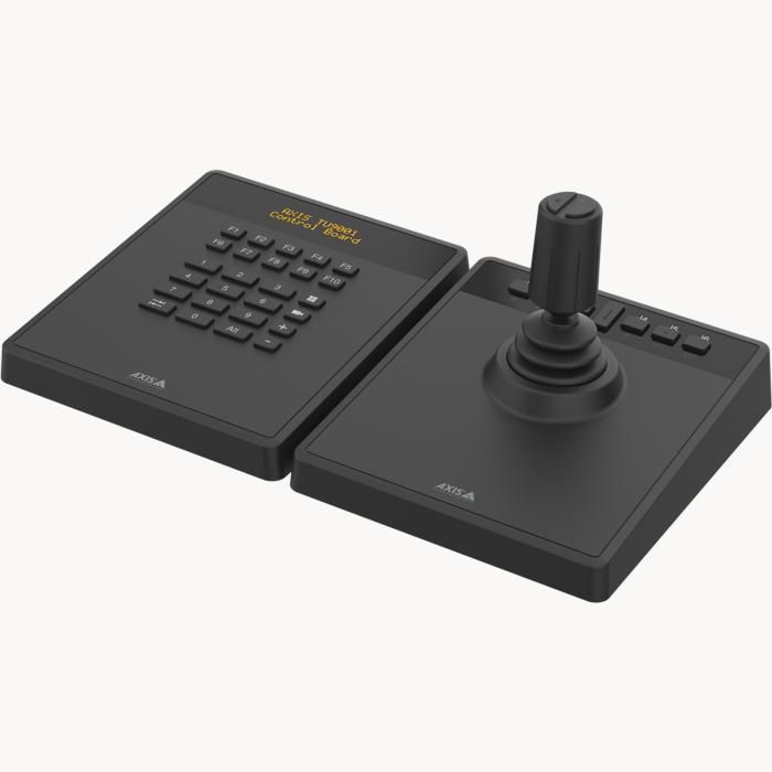 Axis Control Board, joystick and keypad, IP54/IP20, Polycarbonate ABS, USB type A, black