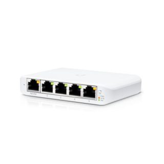 Ubiquiti Managed, 5x Gigabit Ethernet, PoE, 107.16 x 70.15 x 21.17 mm, White, 5-pack