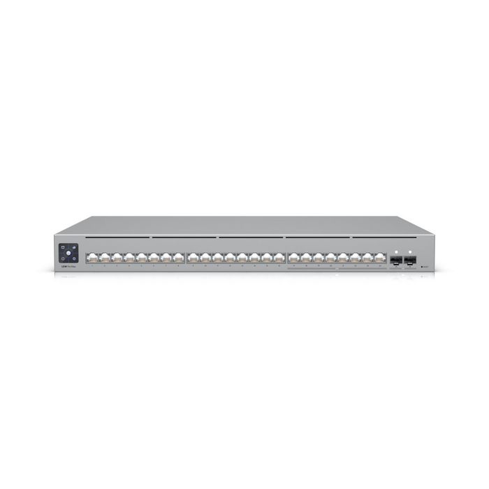 Ubiquiti 50W, 8 x 2.5 GbE RJ45, 16 x GbE RJ45, 2 x 10G SFP+, SGCC steel, 442.4 x 325 x 43.7 mm (17.4 x 12.8 x 1.7")